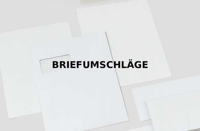 Briefumschlaege