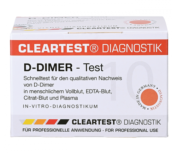 CLEARTEST-D-Dimer-Kassettentest