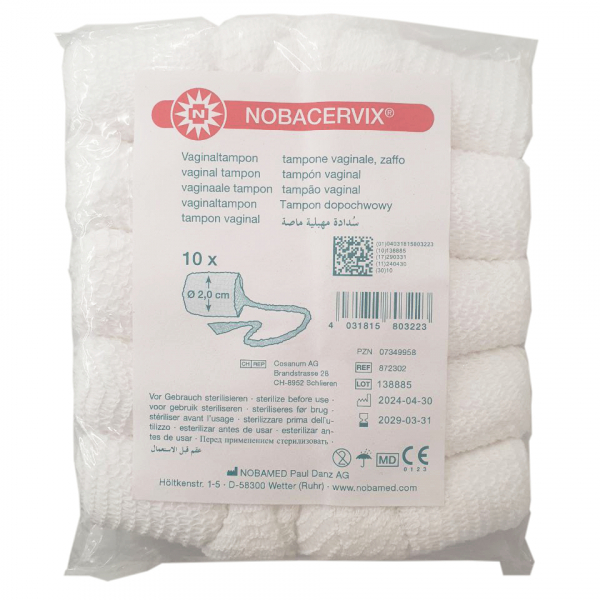 nobacervix-netzwatte-tampon