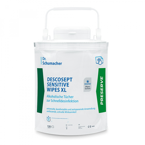 Dr. Schumacher Descosept Sensitive Wipes XL